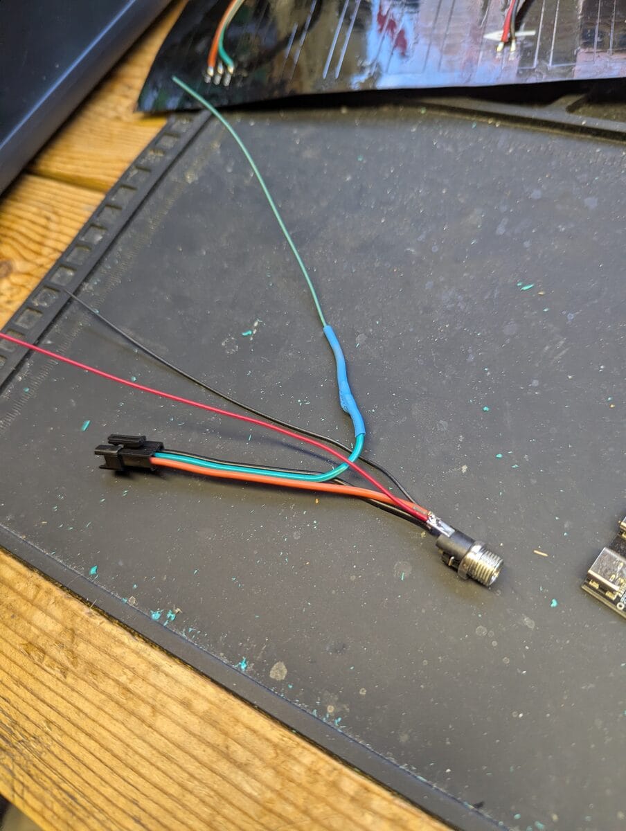 Finished wiring harness