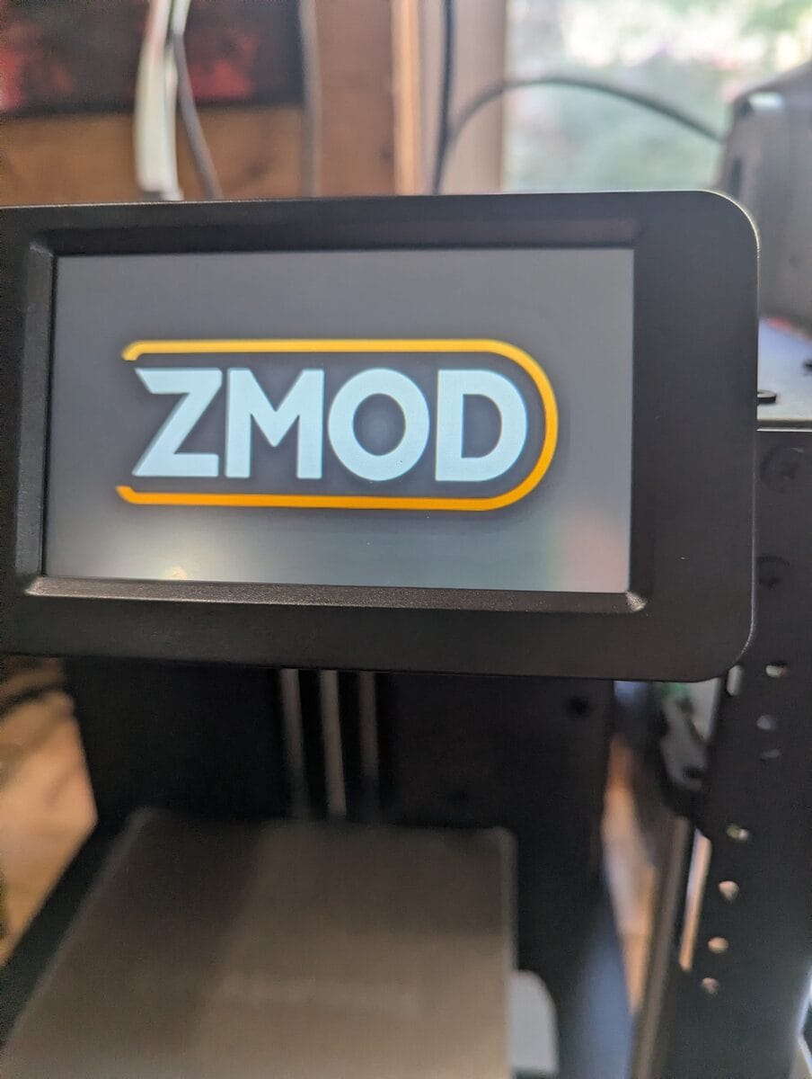 ZMOD boot logo on AD5X